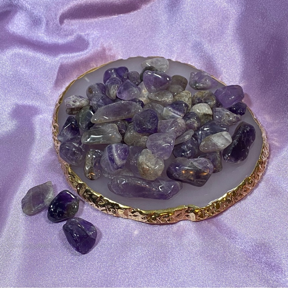 Amethyst Chips for Jewelry Wire Wrapping NO Pre Drilled Holes or Decor